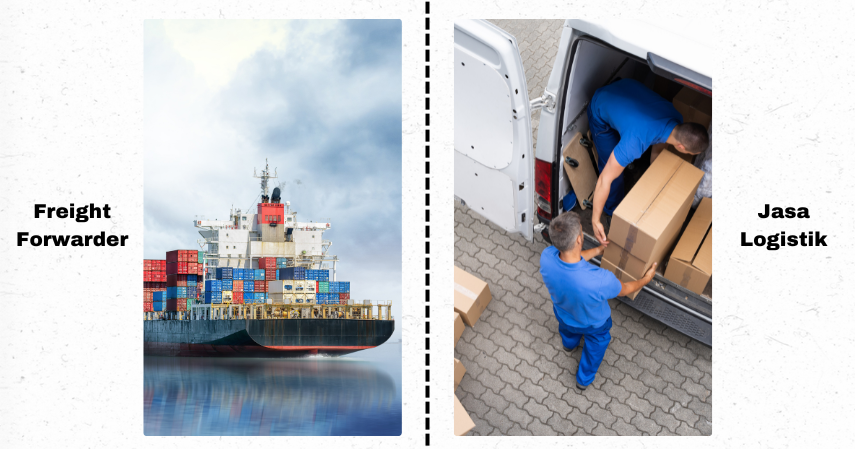 Perbedaan Freight Forwarder dengan Jasa Logistik