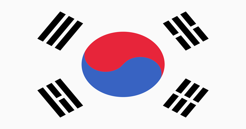 Bendera Korea Selatan