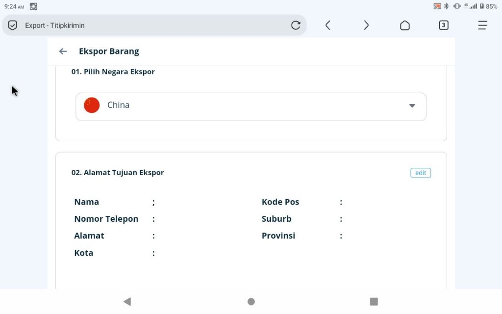 Tutorial Ekspor ke Seluruh Dunia 5