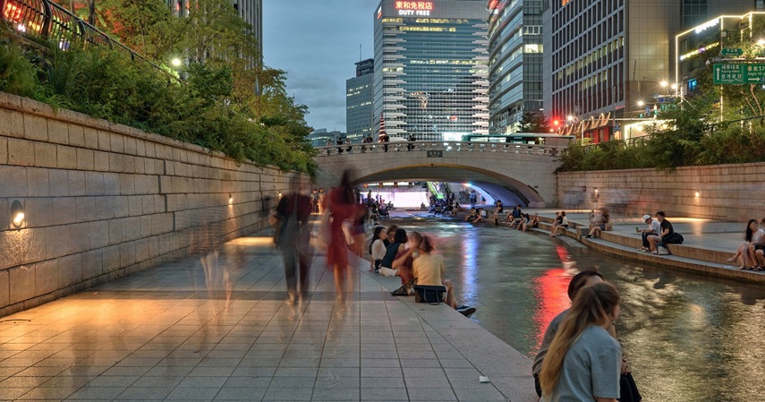 Sungai Cheonggyecheon 